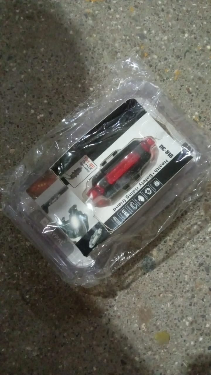 Combo of Bicycle LED USB Rechargeable Head Light and Tail Light (2 Pc Set) Combo of Bicycle LED USB Rechargeable Head Light and Tail Light (2 Pc Set)